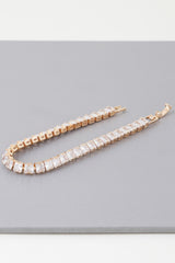 Minimal Cubic Zirconia Bracelet | Mixtshop LLC