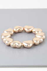 Shiny Heart Charm Bracelet | Mixtshop LLC