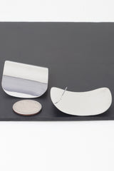 Modern Shiny Plate Earrings | Mixtshop LLC