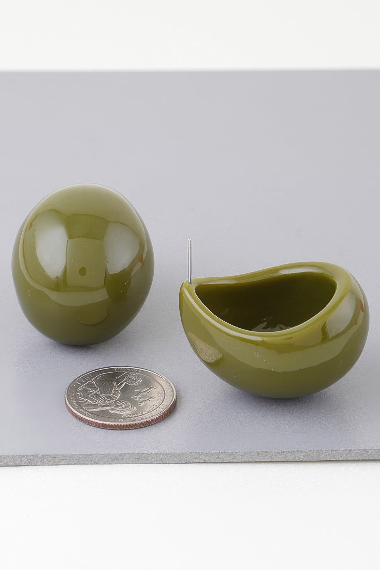 Bright Retro Dome Earrings | Mixtshop LLC