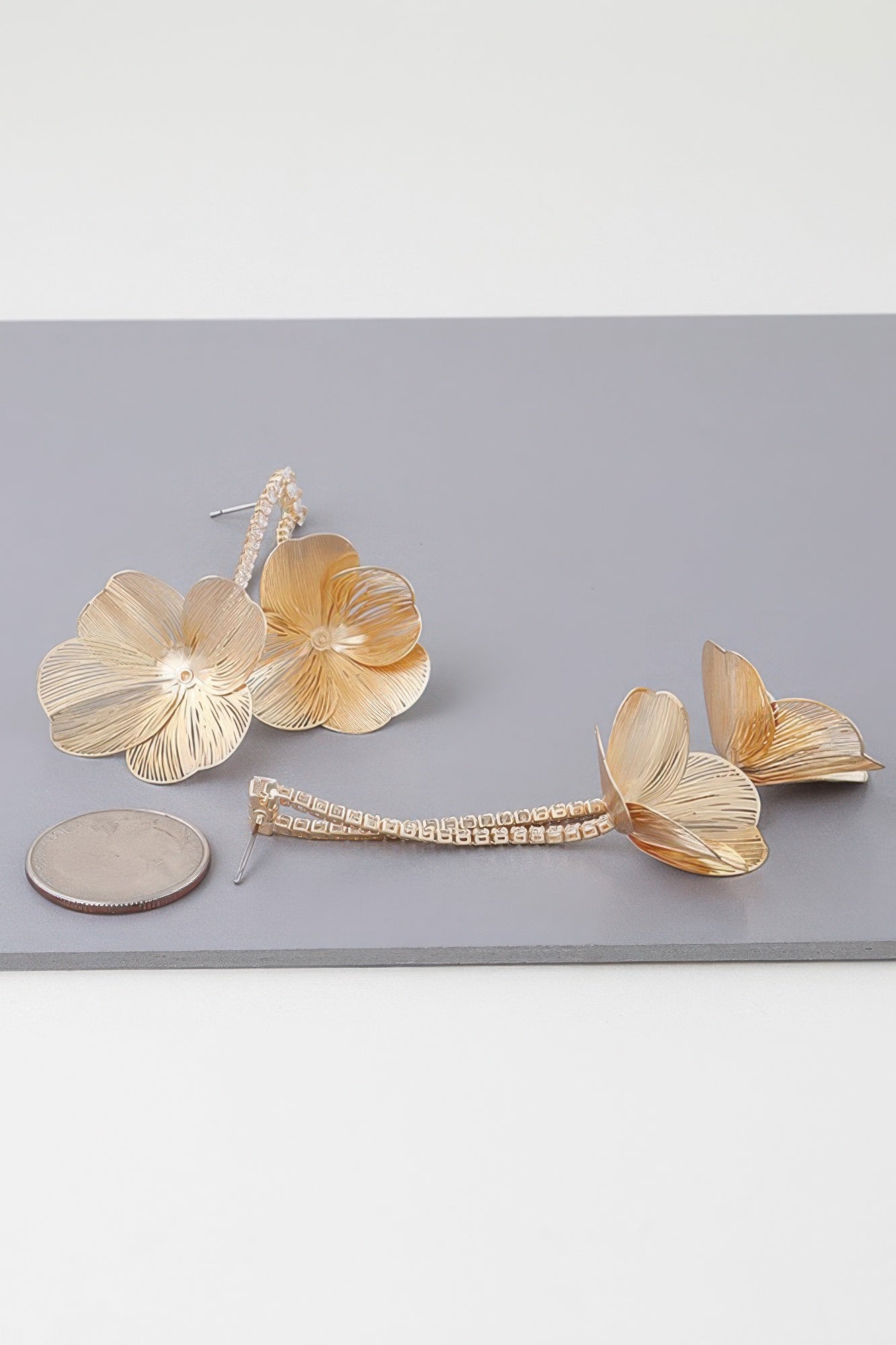 Delicate Blossom Jewel Drop Earrings | Mixtshop LLC