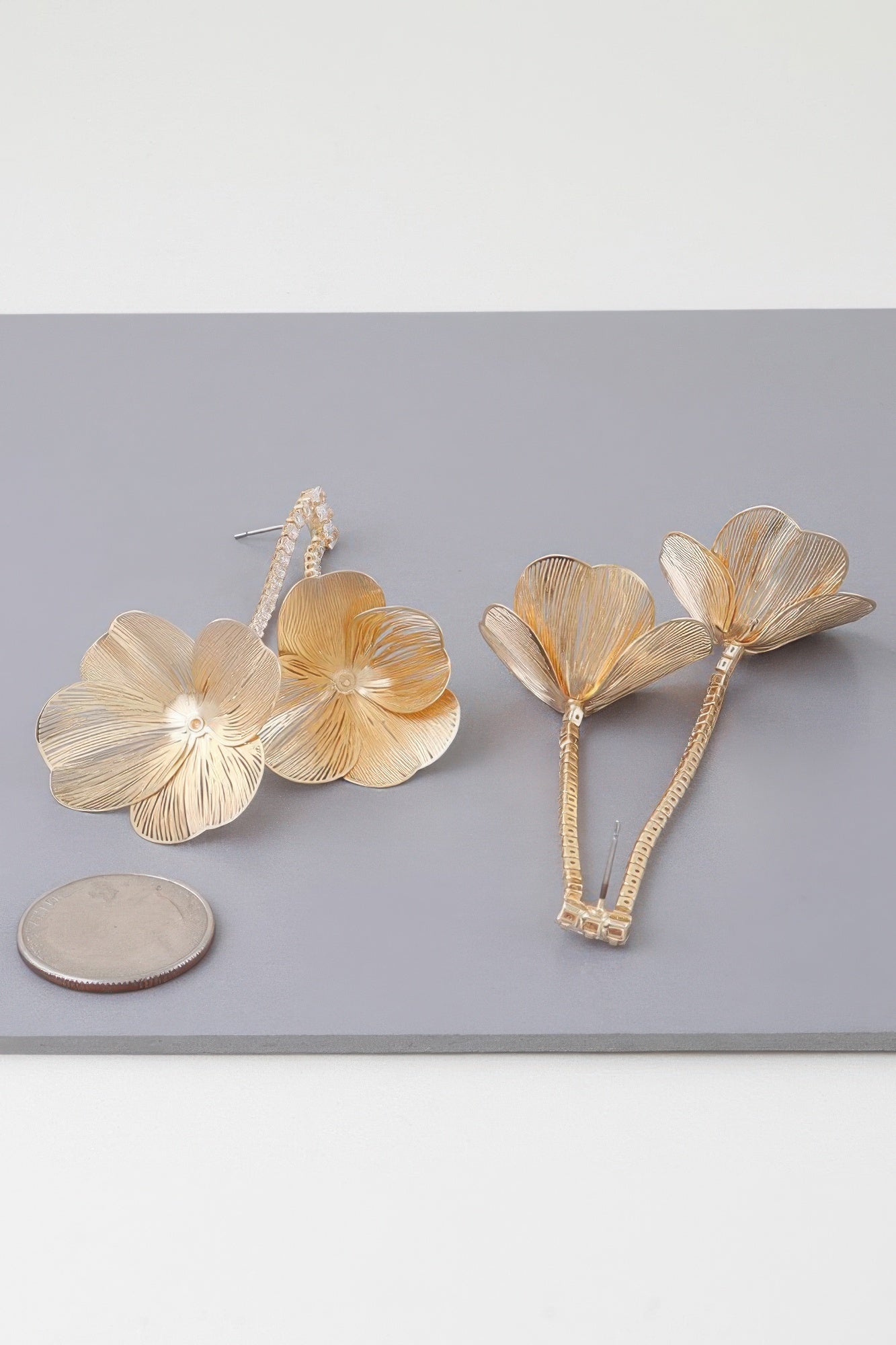 Delicate Blossom Jewel Drop Earrings | Mixtshop LLC