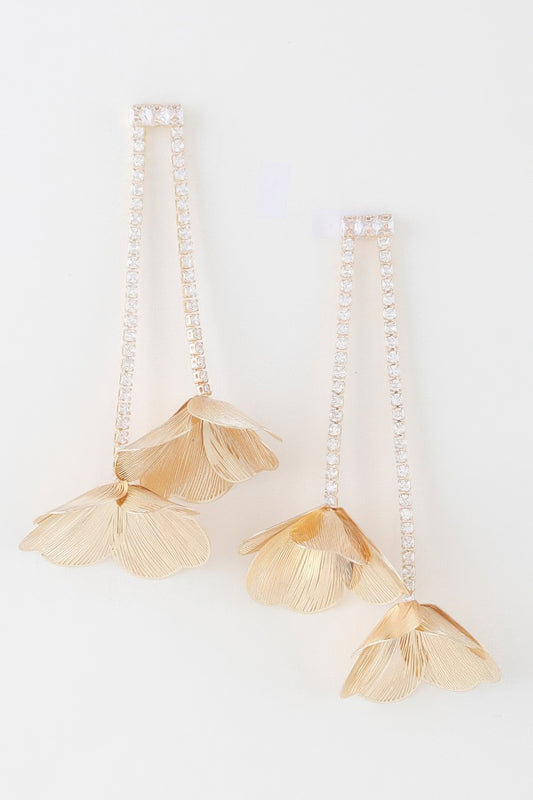 Delicate Blossom Jewel Drop Earrings | Mixtshop LLC