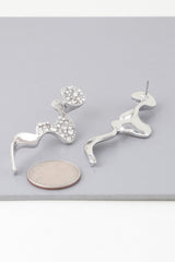 Jeweled Wave Drop Earrings | Mixtshop LLC