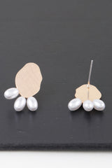 Triple Pearled Drop Earrings | Mixtshop LLC