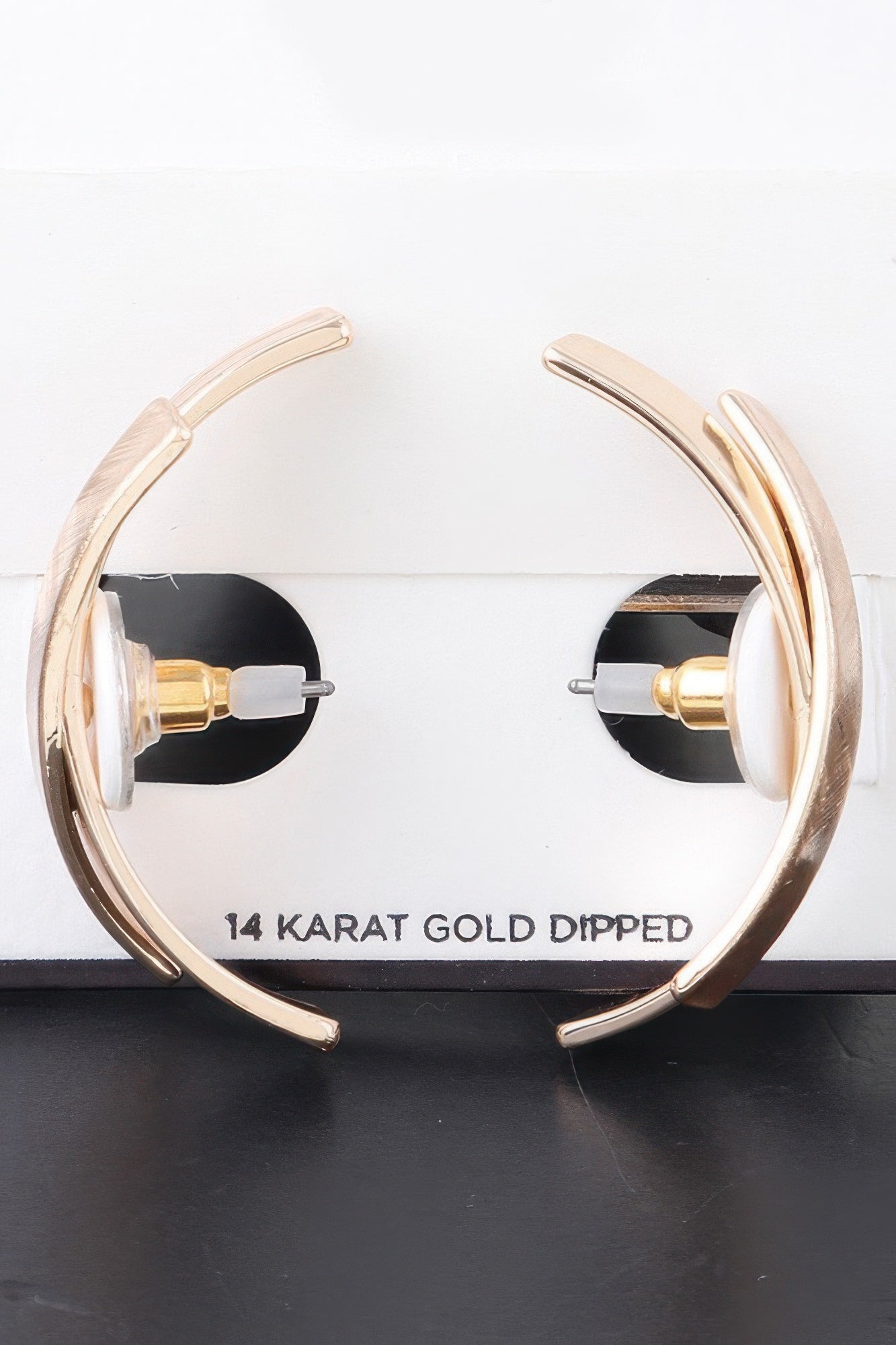 Modern Crossed Paths Earrings | Mixtshop LLC