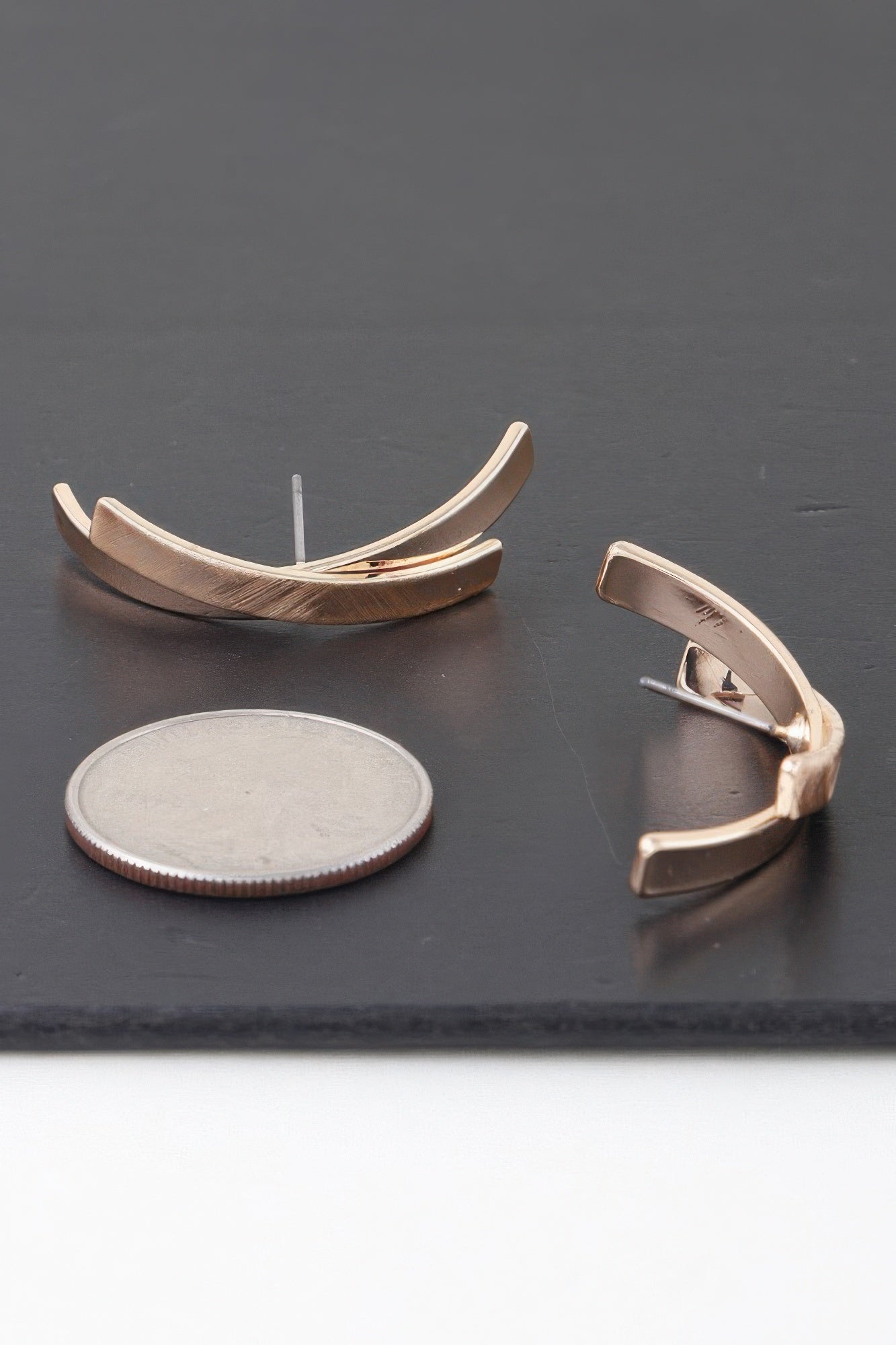 Modern Crossed Paths Earrings | Mixtshop LLC