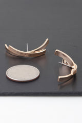 Modern Crossed Paths Earrings | Mixtshop LLC