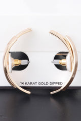 Modern Crossed Paths Earrings | Mixtshop LLC