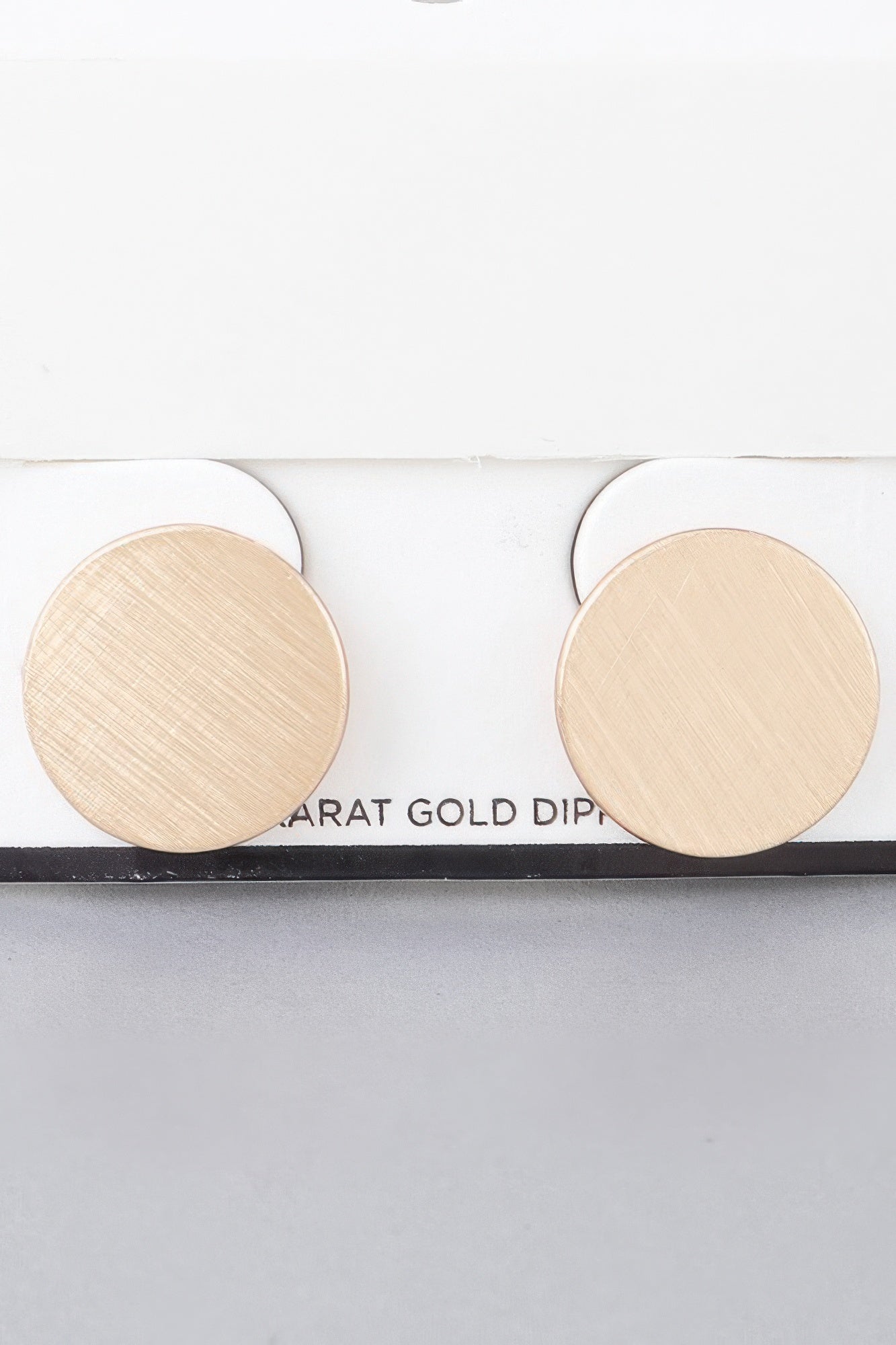 Matte Abstract Disc Earrings | Mixtshop LLC