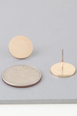 Matte Abstract Disc Earrings | Mixtshop LLC