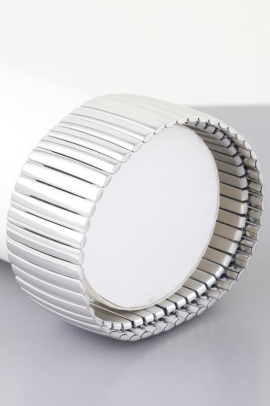 Wide Box Chain Cuff Bracelet | Mixtshop LLC