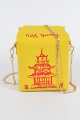 Chinese To Go Box Clutch. | Mixtshop LLC