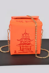 Chinese To Go Box Clutch. | Mixtshop LLC