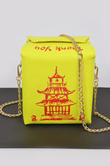 Chinese To Go Box Clutch. | Mixtshop LLC