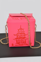 Chinese To Go Box Clutch. | Mixtshop LLC