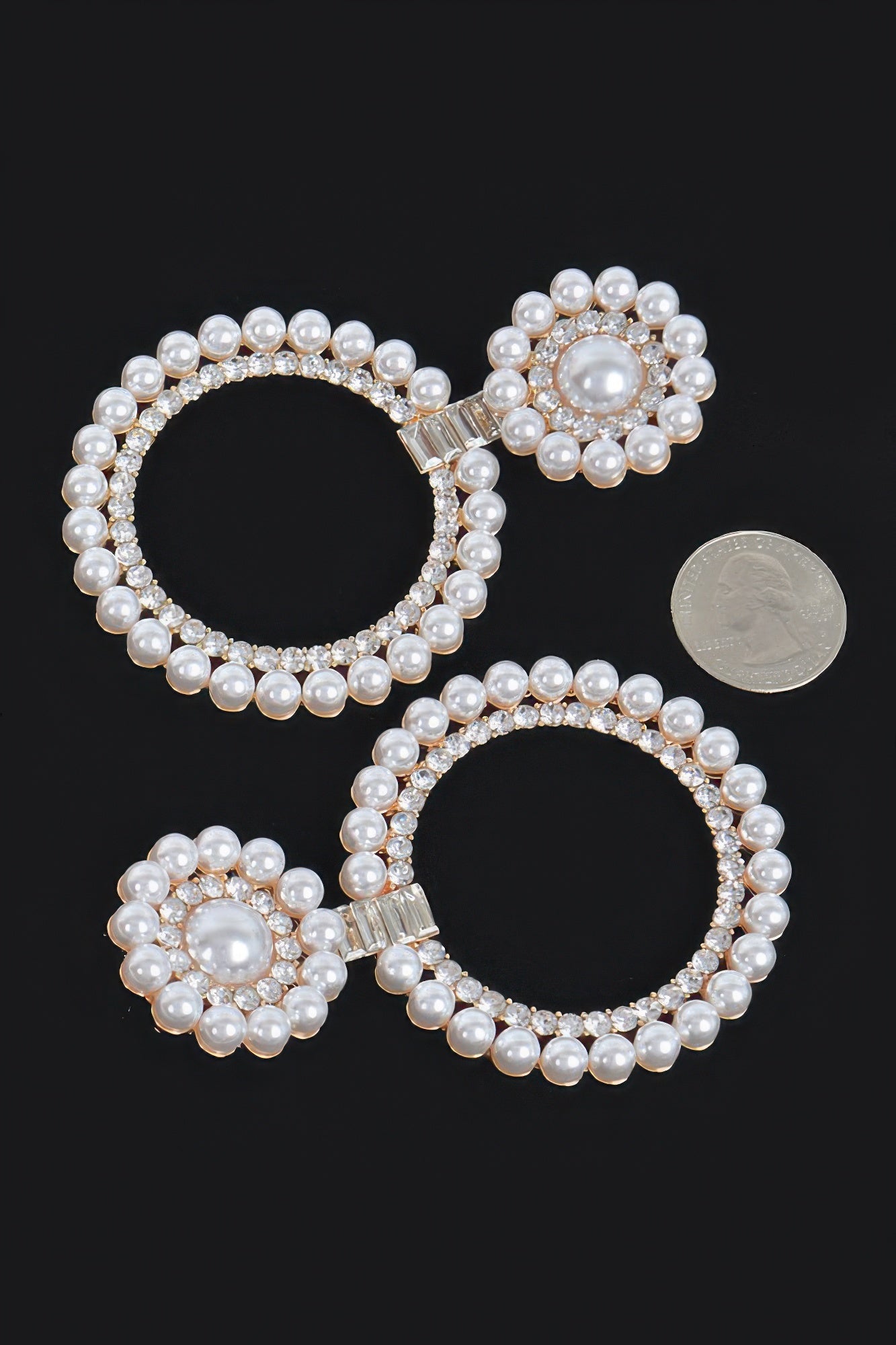 Faux Pearl&stone Dangle Earring | Mixtshop LLC