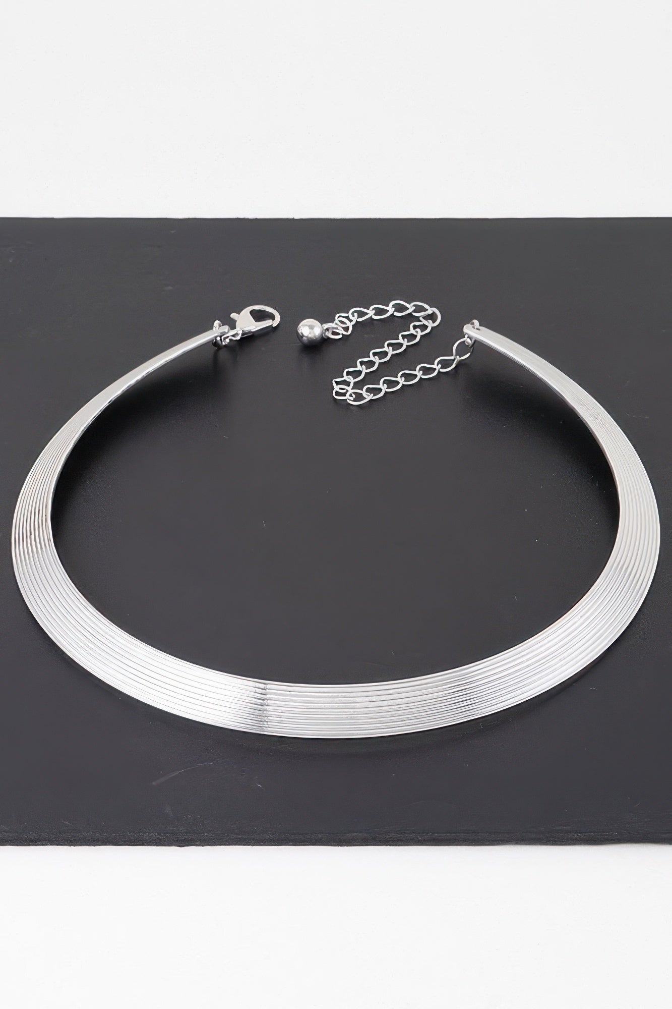 Shiny Modern Choker Necklace | Mixtshop LLC