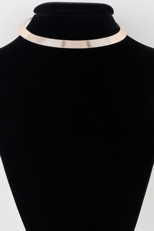 Shiny Modern Choker Necklace | Mixtshop LLC