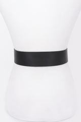 Pearl Metal Buckle Metallic Stretch Belt | Mixtshop LLC