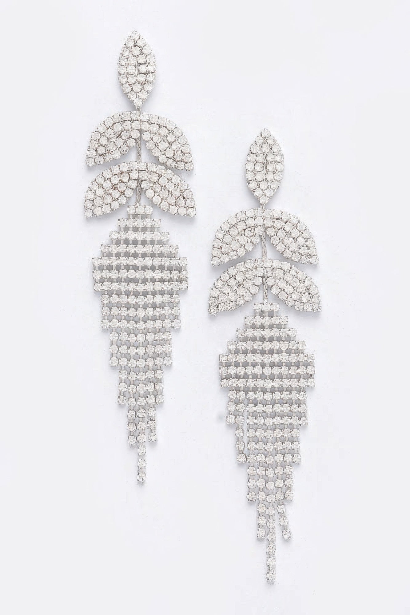 Rhinestone Fringe Earring | Mixtshop LLC