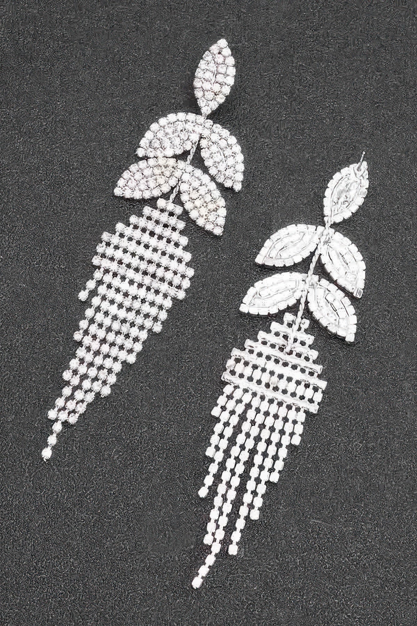 Rhinestone Fringe Earring | Mixtshop LLC