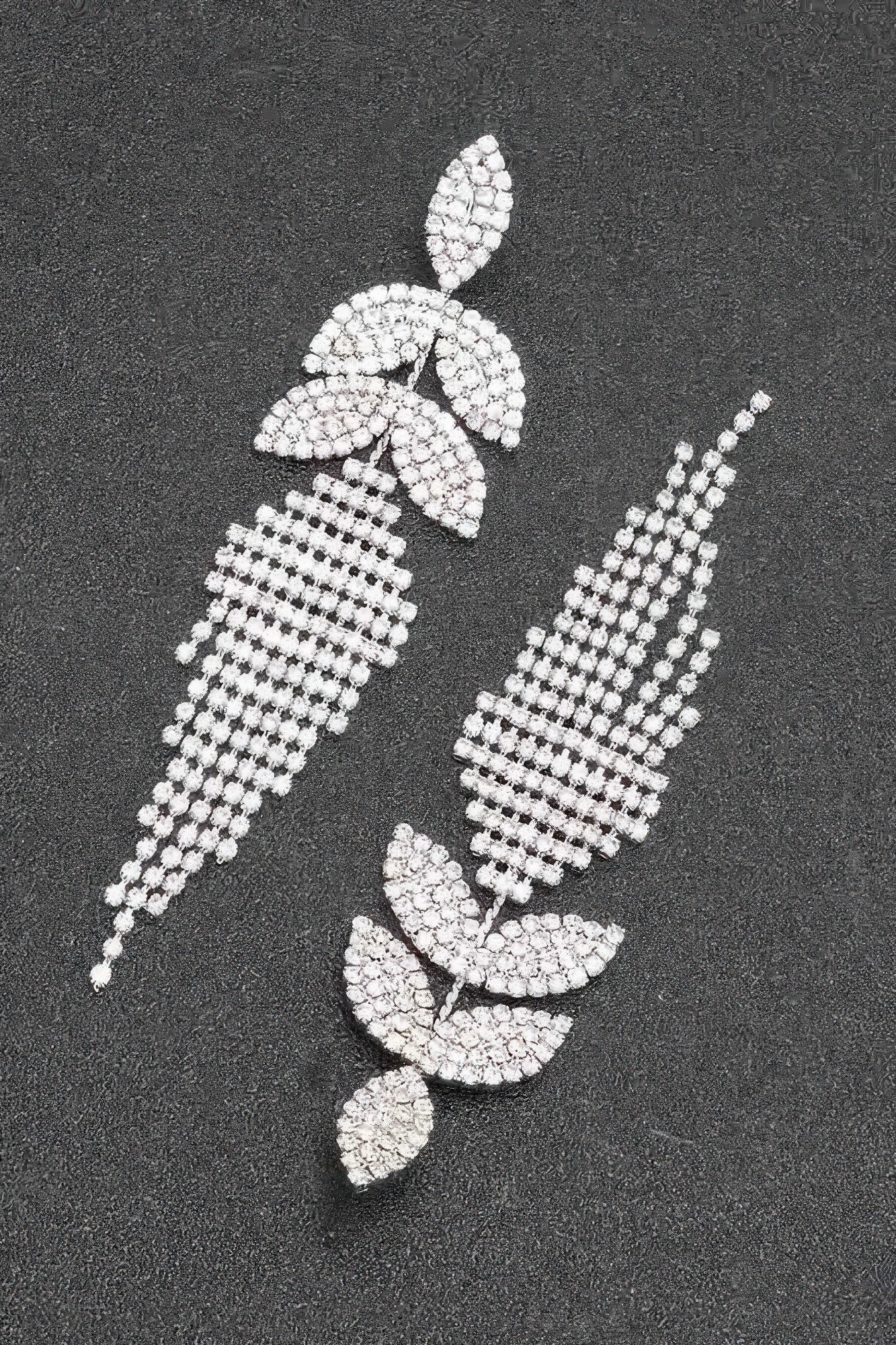 Rhinestone Fringe Earring | Mixtshop LLC