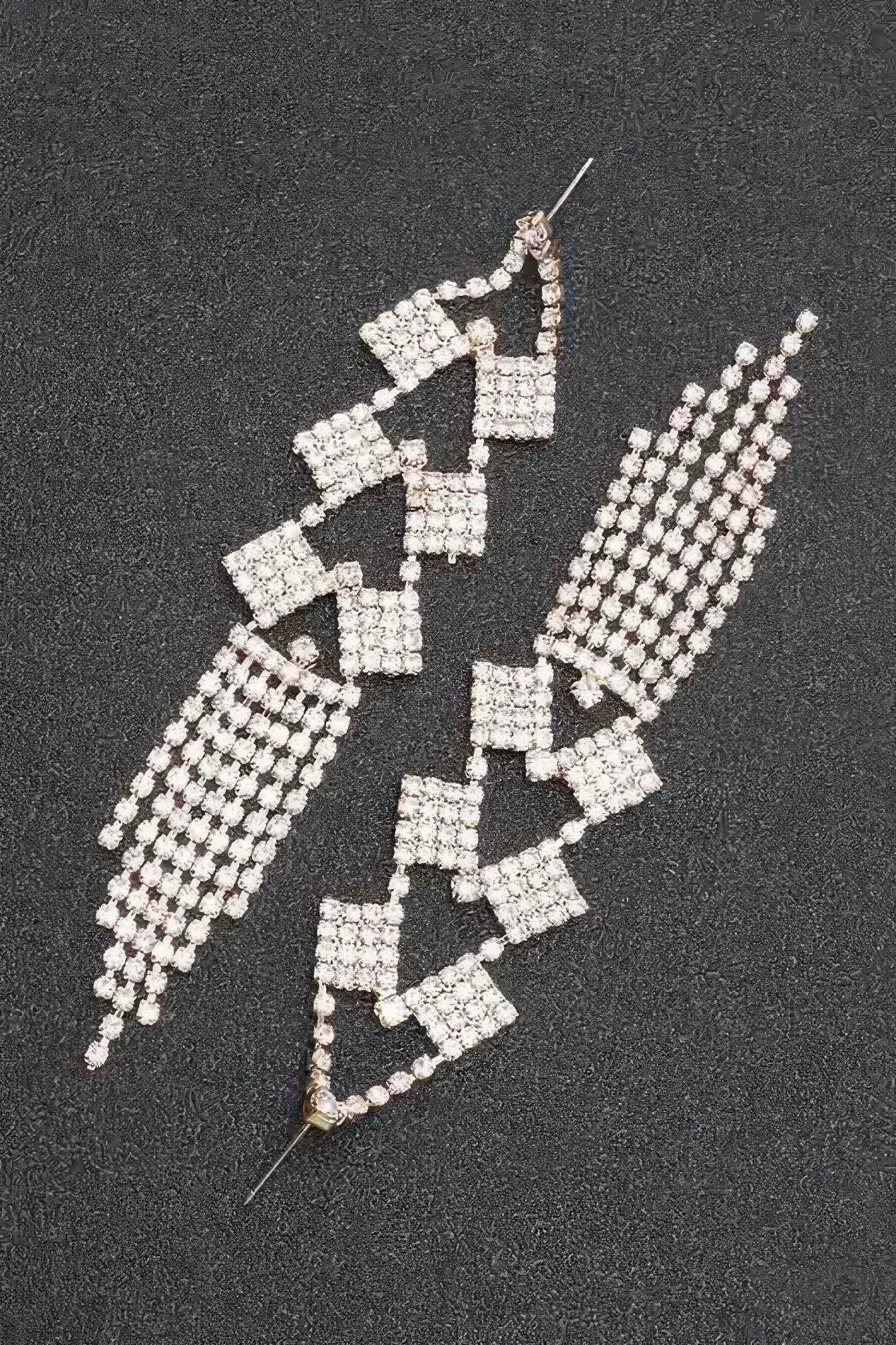 Rhinestone Fringe Earring | Mixtshop LLC