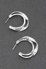 Gold Plated Metal Earring | Mixtshop LLC