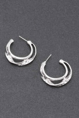 Gold Plated Metal Earring | Mixtshop LLC