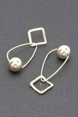 Gold Plated Metal Earring | Mixtshop LLC