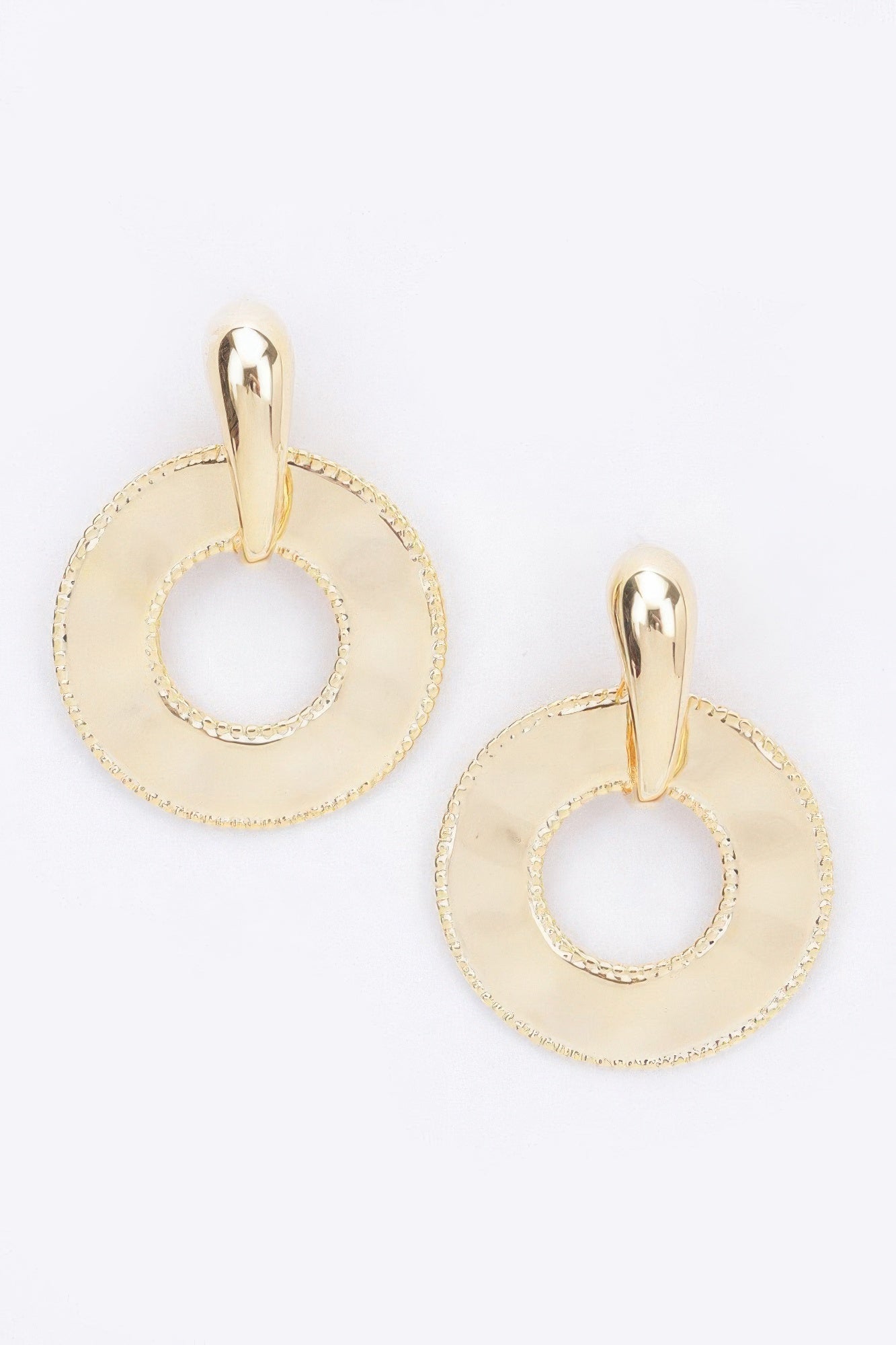 Gold Plated Metal Earring | Mixtshop LLC
