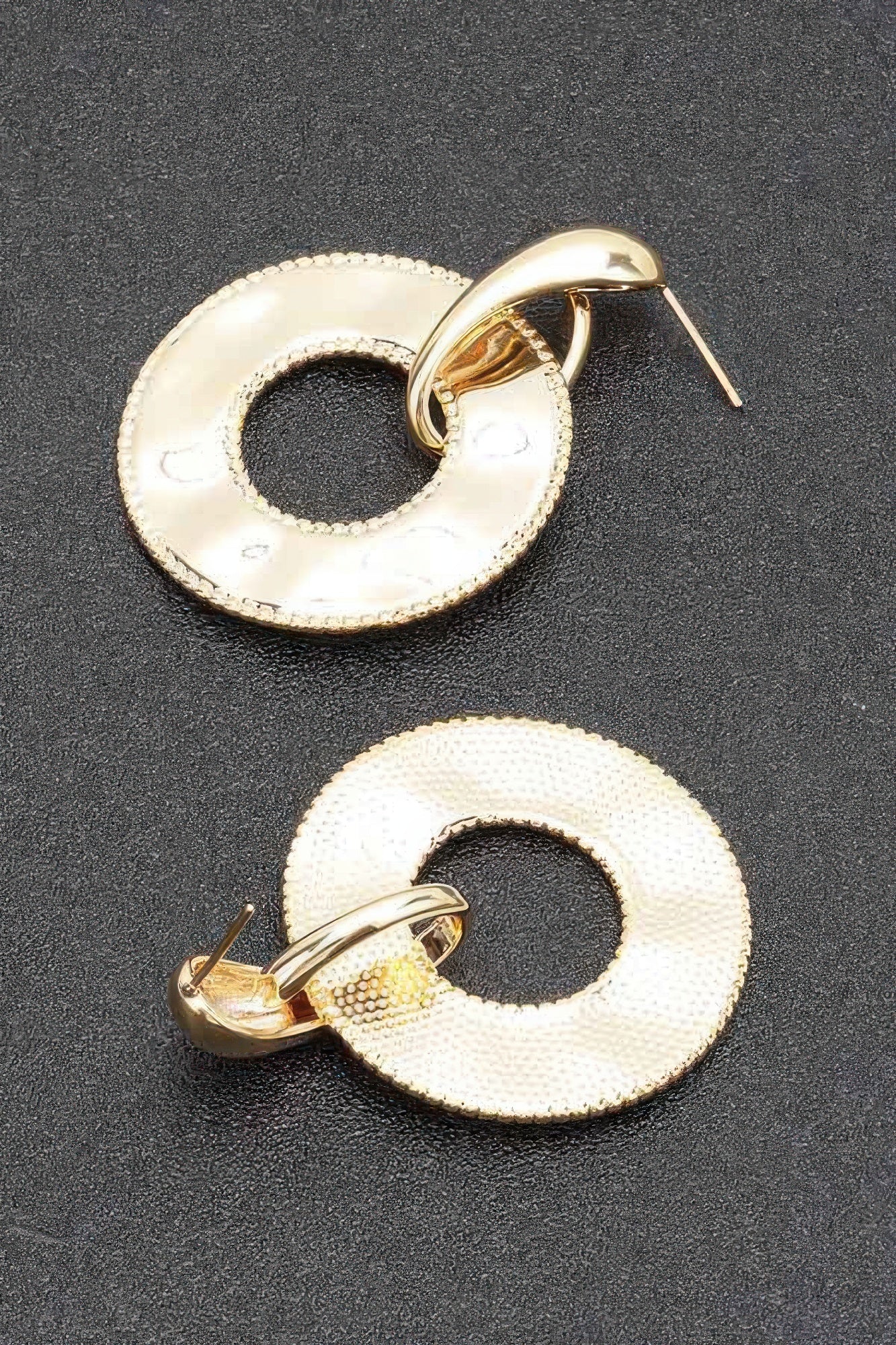 Gold Plated Metal Earring | Mixtshop LLC