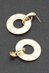 Gold Plated Metal Earring | Mixtshop LLC