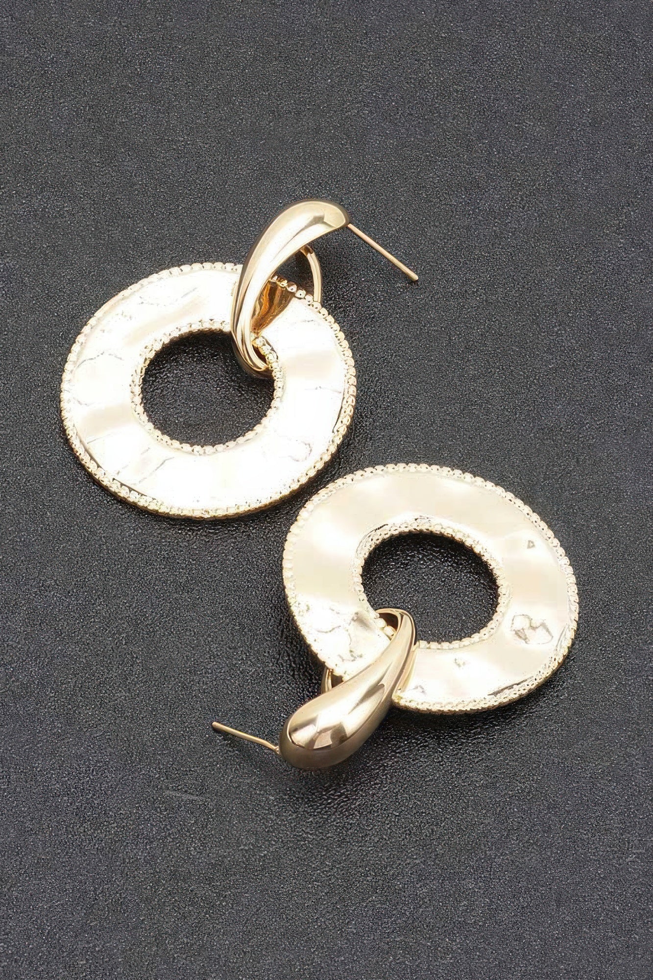 Gold Plated Metal Earring | Mixtshop LLC