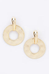 Gold Plated Metal Earring | Mixtshop LLC