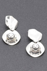 Gold Plated Metal Earring | Mixtshop LLC