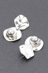 Gold Plated Metal Earring | Mixtshop LLC