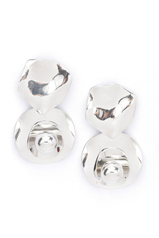 Gold Plated Metal Earring | Mixtshop LLC