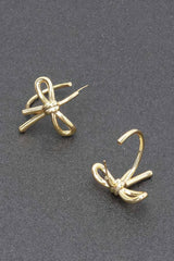 Gold Plated Metal Earring | Mixtshop LLC