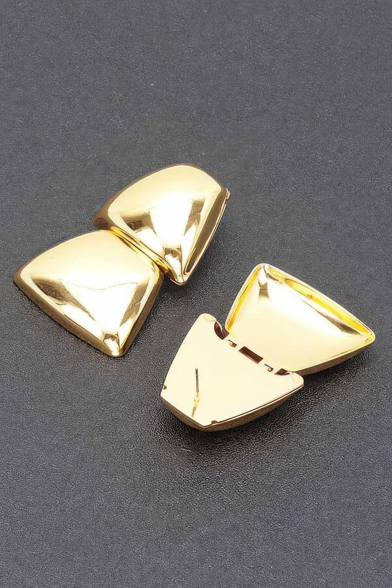 Gold Plated Metal Earring | Mixtshop LLC