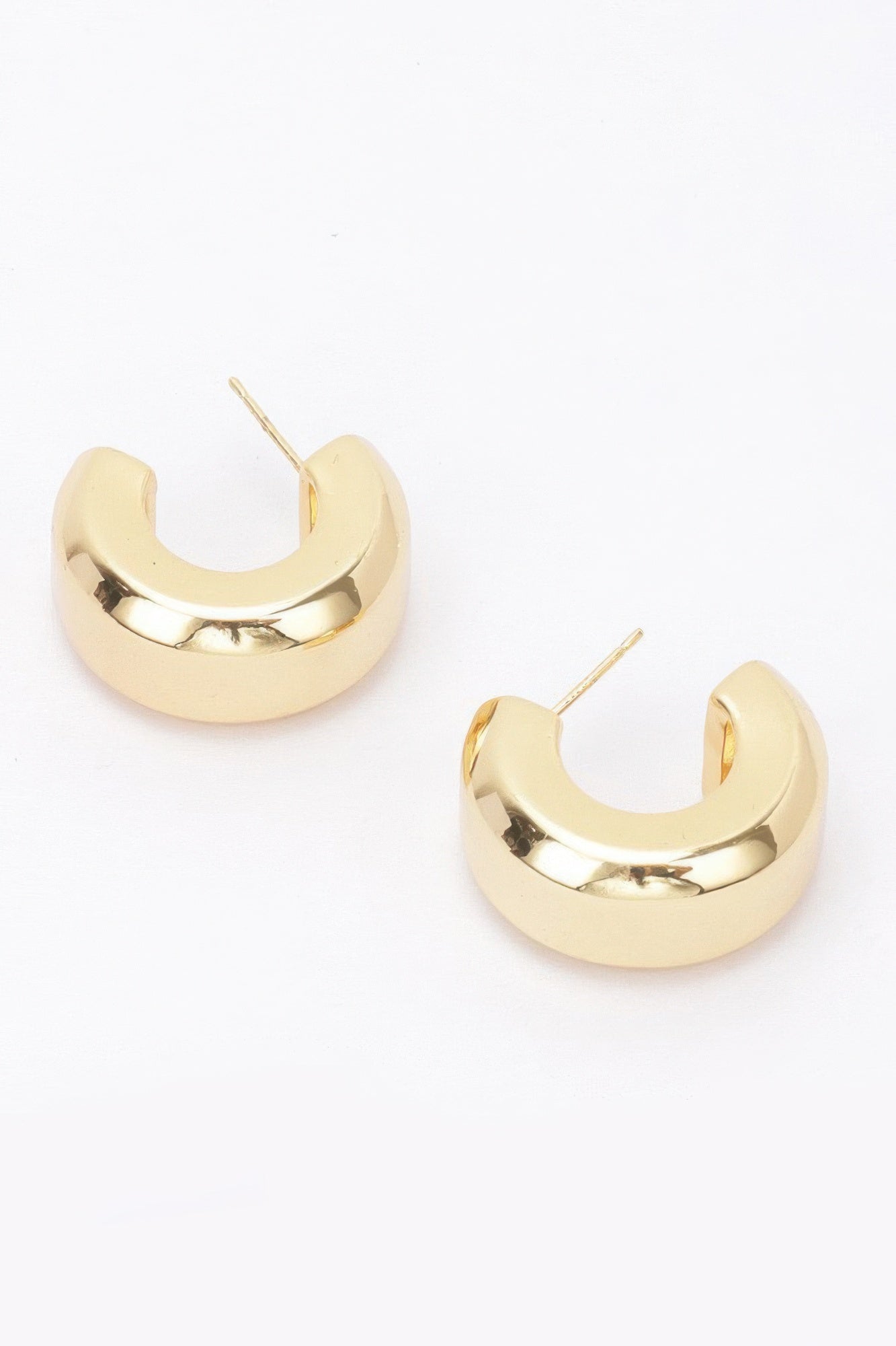 Gold Plated Metal Earring | Mixtshop LLC