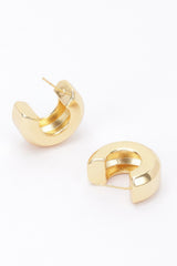 Gold Plated Metal Earring | Mixtshop LLC