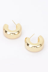 Gold Plated Metal Earring | Mixtshop LLC