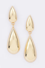Gold Plated Metal Earring | Mixtshop LLC