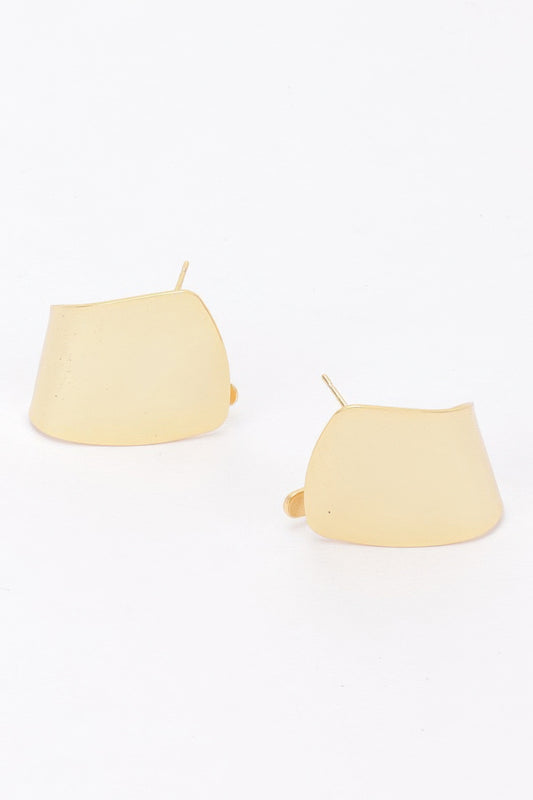 Gold Plated Metal Earring | Mixtshop LLC