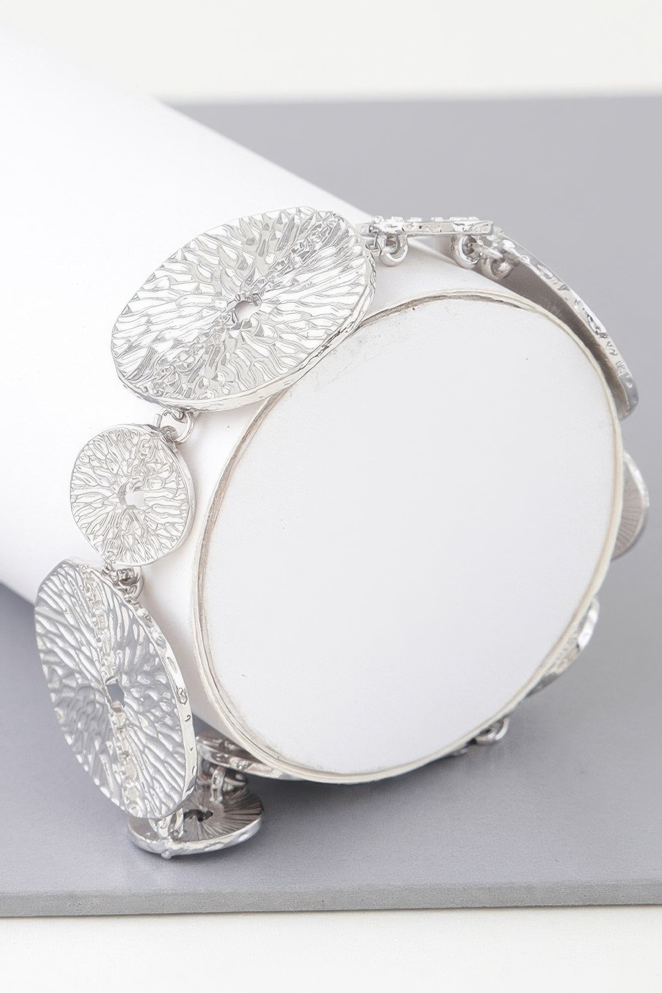 Multi Hammered Disc Bracelet | Mixtshop LLC