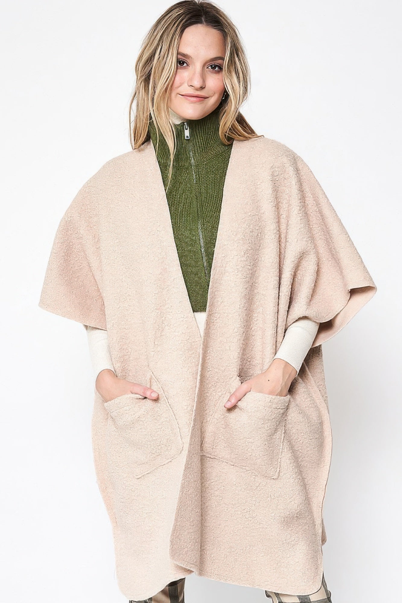 Open Front Pocket Kimono | Mixtshop LLC