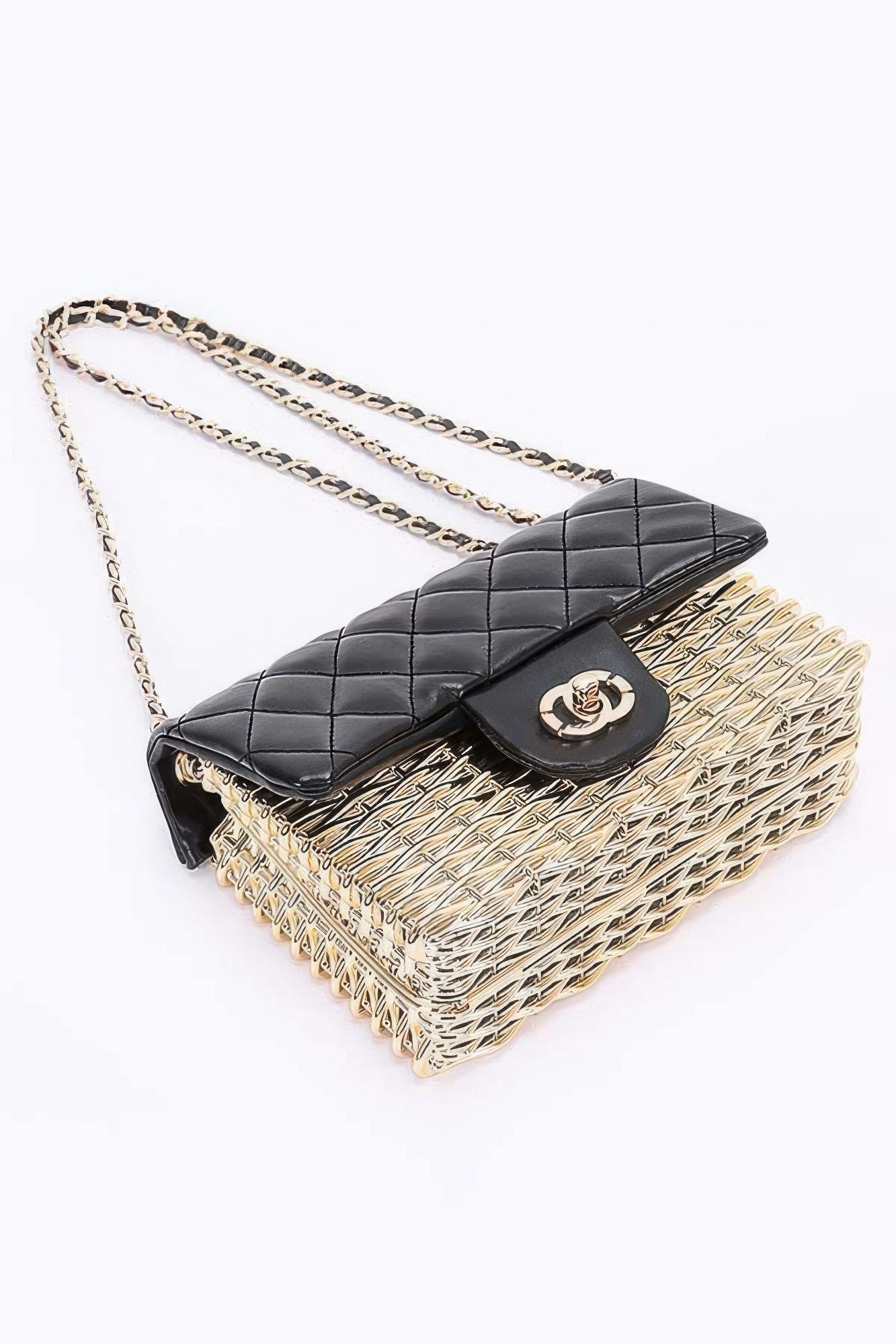 Metallic Acrylic Flap Bag | Mixtshop LLC