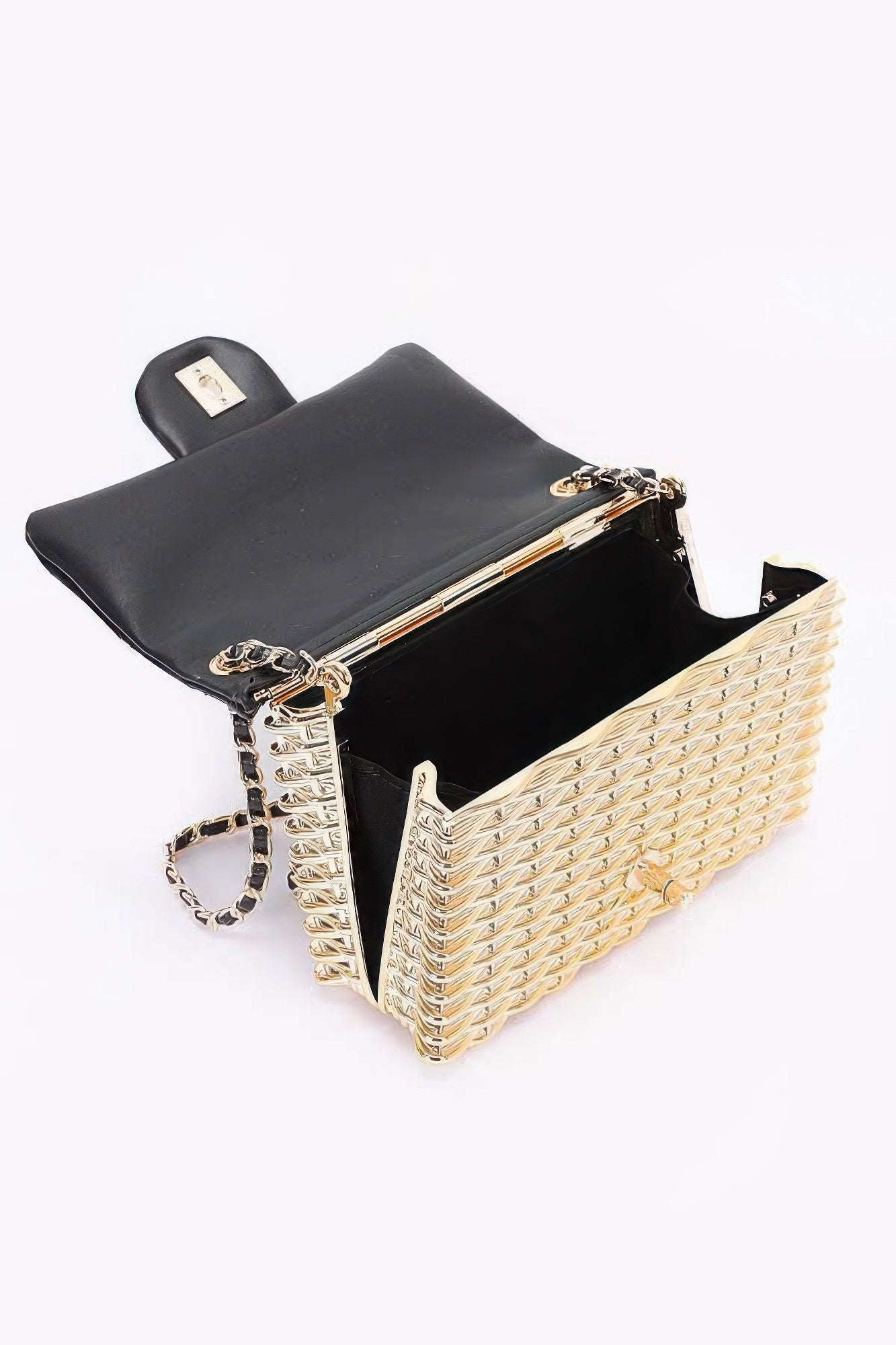 Metallic Acrylic Flap Bag | Mixtshop LLC